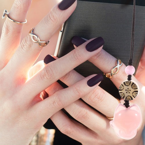 1PC Mobile Phone Chain Pendant Cartoon Phone Pendant for Women - Photo 4/12