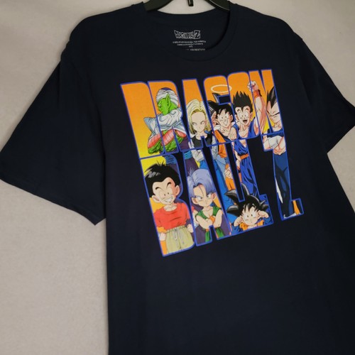 Camisa de Anime Dragonball Z Para Hombres 2XL XXL PUNTERA AZUL Vegeta Super Saiyan Goku Nueva con Etiquetas - Imagen 8 de 11
