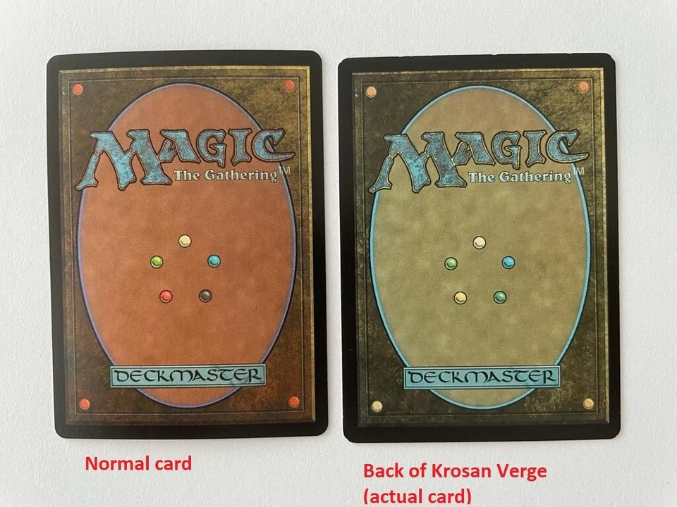 MTG JAPANESE FOIL JUDGMENT KROSAN VERGE NM SUN BLEACHED MISPRINT ERROR LOOK - Image 3 of 4
