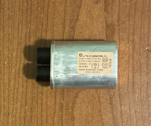 OEM Genuine Jenn-Air Microwave High Voltage Capacitor, Part #2501-001011