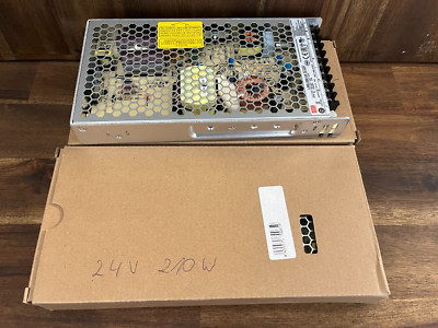 2 Stück Geschlossene Schaltnetzteile ''Mean Well'' LRS-200-24 neu OVP NP 80 
