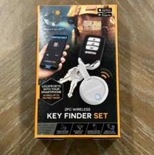 SMART GEAR 2PC WIRELESS KEY FINDER SET 2 KEY FOBS NEW UNOPENED Ebay Key Gear