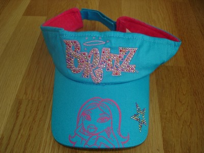 NEU BRATZ Kappe Schirmmütze Cap 52 cm blau Hut Glitzer