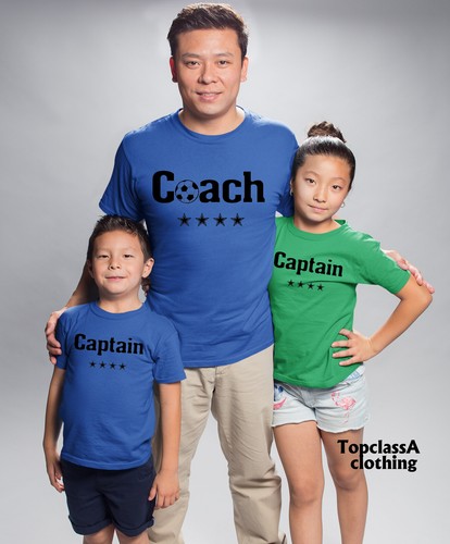Coach Captain Football Soccer Father 