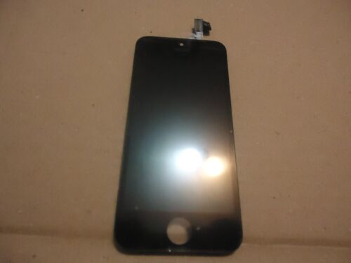 iPhone 5S Black Front Glass Touch Screen Digitizer LCD Assembly Replacement - Photo 2 sur 12