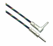 REGGAE Designer Series Guitar Cables - 1/4" Straight to Right Angle