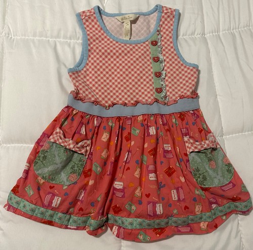 Matilda Jane Love Letters Set Top Brilliant Daydream & Shorties Size 6 - Picture 2 of 5