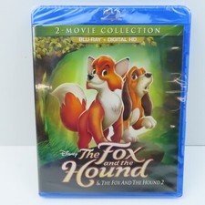 The Fox And The Hound Disney Movie Collection Blu-Ray  Digital HD New