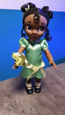 Disney Sammlerpuppe  1st Auflage Tiana Prinzessin Küss den Frosch Puppe Rarität
