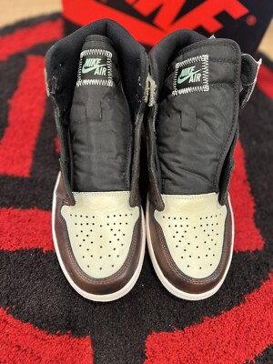 CUSTOM Nike Air Jordan 1 Retro High OG Patina 555088-033 Black