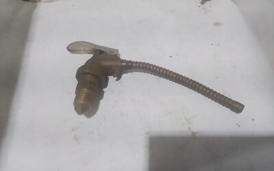 Justrite 08910 3/4'' Npt Brass Safety Drum Faucet, Internal Flame Arrester (A9D)