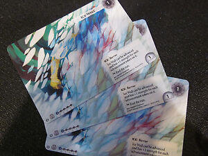 Android Netrunner Ice Wall promo card set of 3