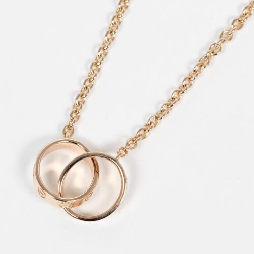 CARTIER baby love Necklace K18 Pink Gold 7.2g Women - Picture 3 of 10