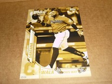 2020 Topps Opening Day WALK THIS WAY JUMBO GOLD 5 X 7 02/10 CARLOS SANTANA