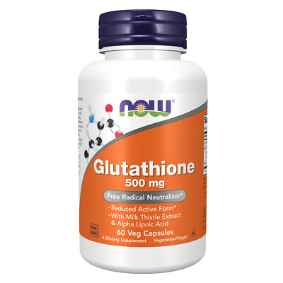 pharmacy glutathione Glutathione Reduced 500 MG Intracellular Antioxidant
