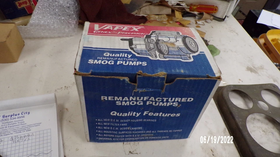 Smog Pump 11-120 (32-115) Ford engines 289 330 352 360 390 427 428 1966-1967 - Image 2 of 4