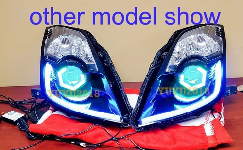 Bluetooth hexagonal RGB halo para Subaru WRX STI 18-21 LED Flash DRL APLICACIÓN multicolor - Imagen 12 de 13