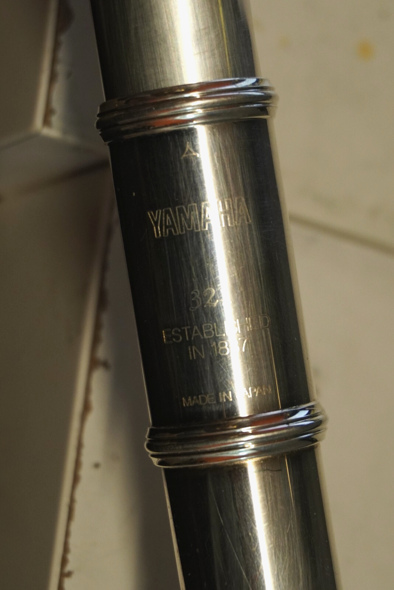 Yamaha Flute 321 SilverHead 925 Sterling Silver w/ Hard Case | eBay