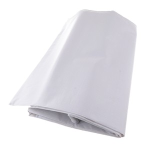 white painters tarp
