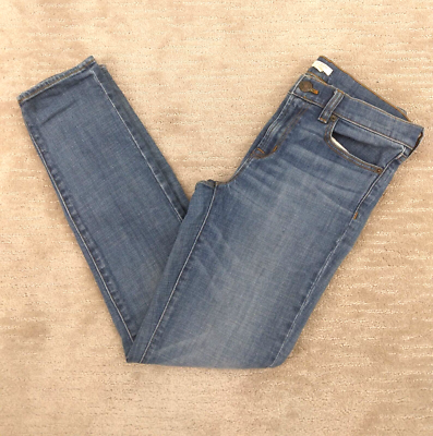 Women's Sz 28 Blue Jeans Skinny Mid Rise Straight Leg