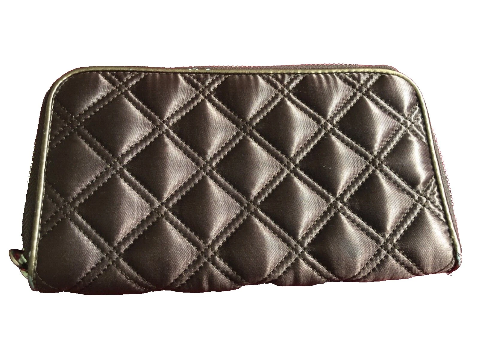 Коричневые кожаные бумажники для женщин Marc Jacobs