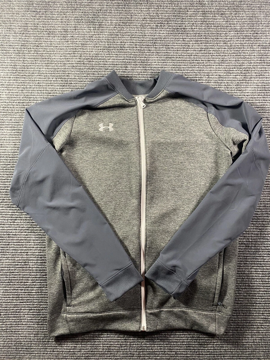 Under armour jackets silver men online
