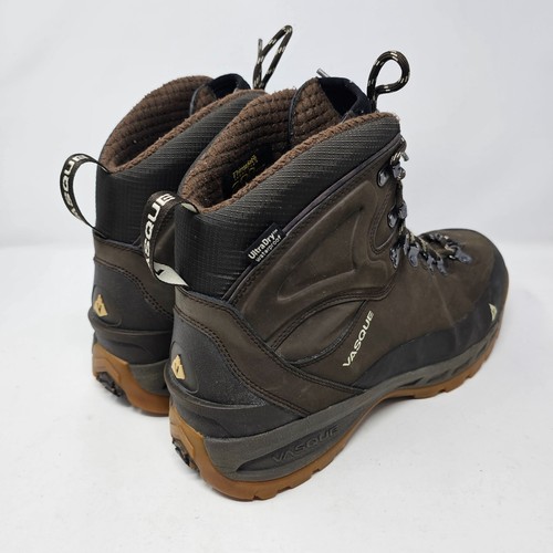 Vasque Snowblime Boots Mens 14 Brown Thinsulate 200 Waterproof Snow Hiking Ankle - Picture 8 of 12