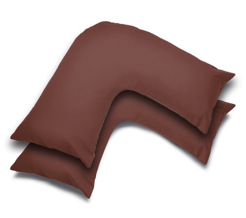 Orthopedic V Shaped Pillow Case Cover Back Support Nursing Pregnancy PACK OF 2 - Picture 18 of 23