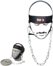 Weight lifting head neck harness gym workout exercise training straps belt Long