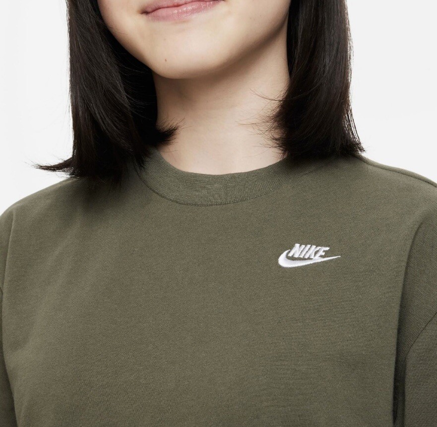 olive green nike dress