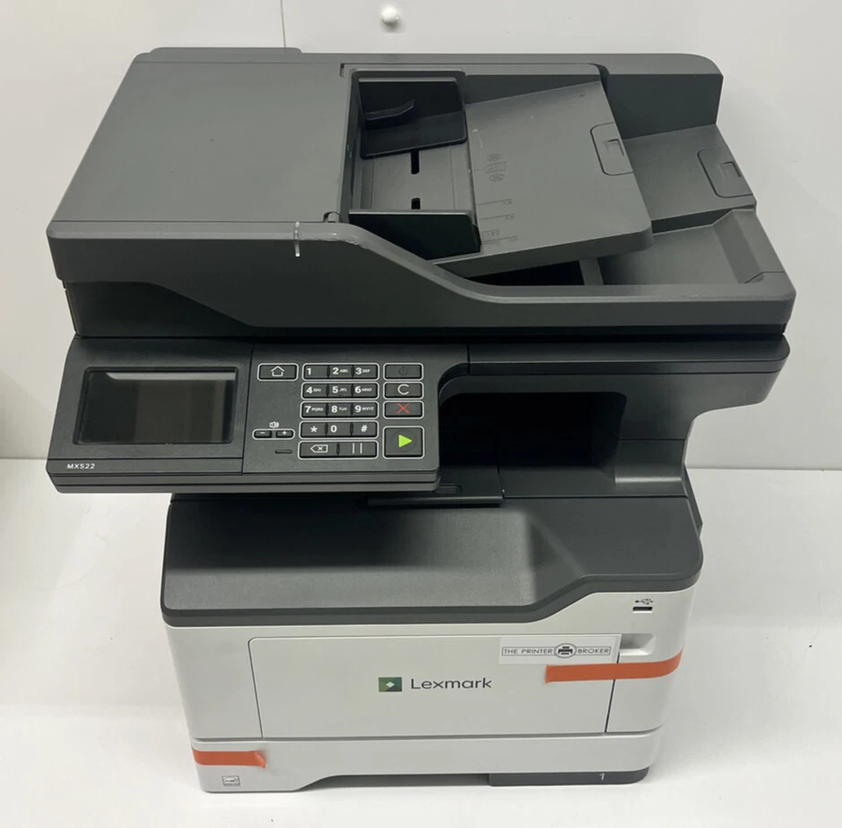 Lexmark MX522 A4 Mono Multifunction Laser Printer 36S0848 - Image 3 of 4