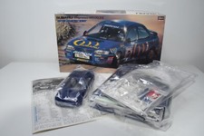 B28 1:24 HASEGAWA 25065 SUBARU IMPREZA WRX RALLY WINNER NEW ZEALAND '94 MIB