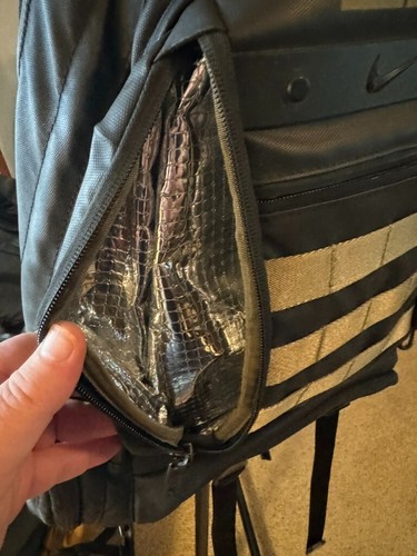 Nike LEBRON JAMES Skills Academy Backpack Lebron Witness No 6 - Straps Damaged! - Picture 4 of 21