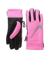 Nike 252828 Kids Girls Therma Reflect Pink Pow Cold Weather Glove Size 7/16