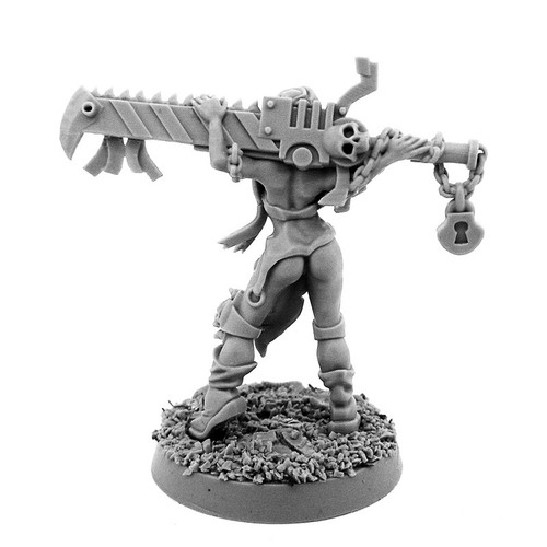 Wargames Exclusive SISTER REPENTIUM WITH BIG CHAINSAW-SWORD New - Picture 5 of 6