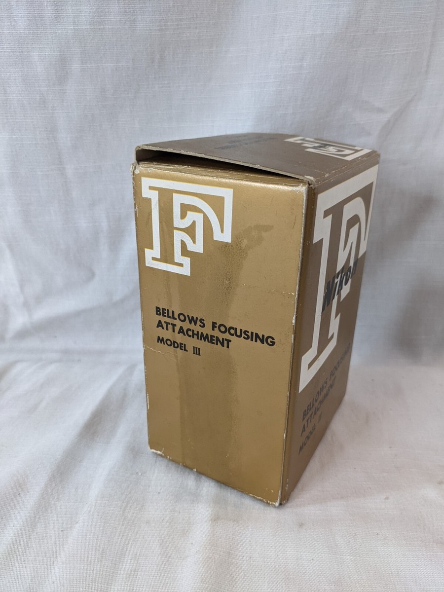 フィルムカメラ bellows focusing attachment model III Nikon F Bellows PB-3 Focusing Attachment Model III | eBay
