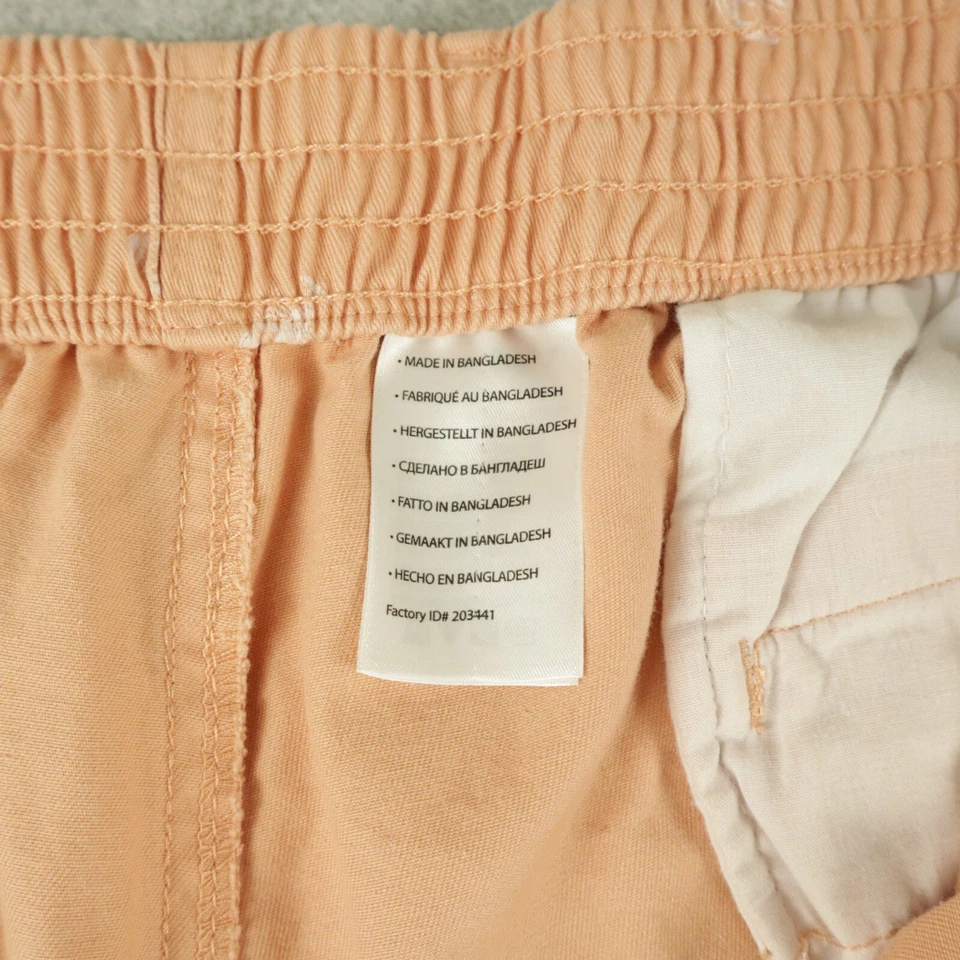 Shorts Harbor Bay masculino 3XL elástico cintura chino casual lagosta praia frente plana - Imagem 4 de 4