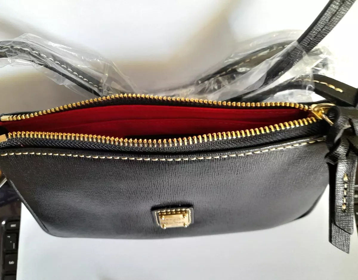 Dooney & Bourke Saffiano Lexi Crossbody Black Xf400 BB for sale online