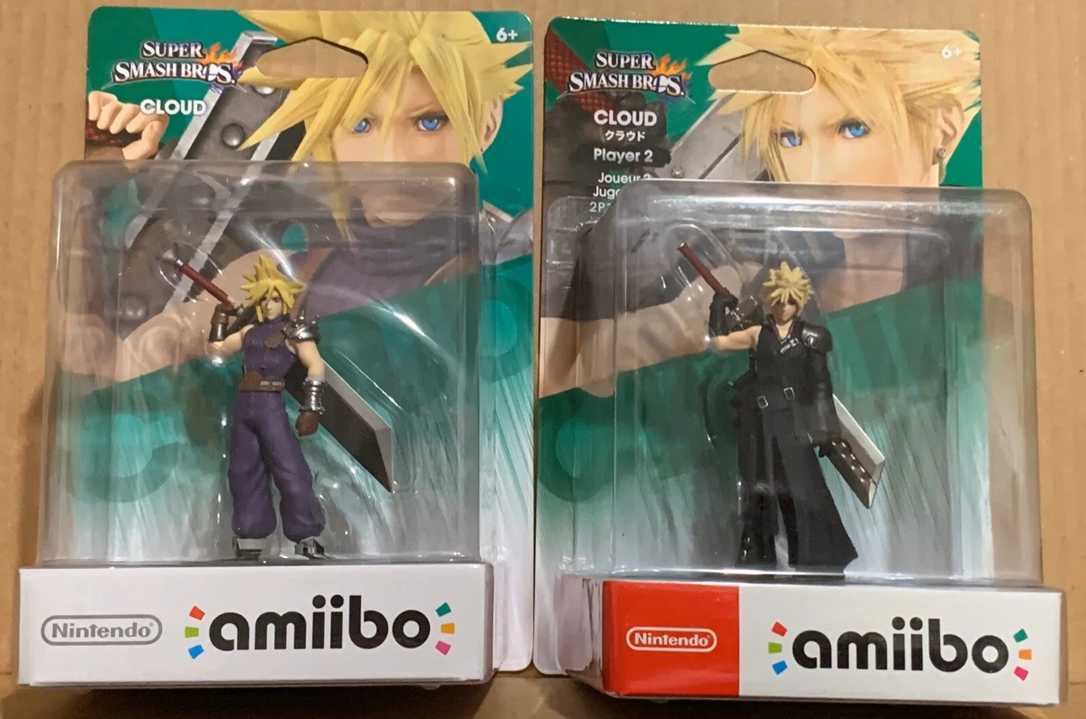 Nintendo Cloud Player 1 Player 2 Super Smash Bros. Final Fantasy 7 VII Switch