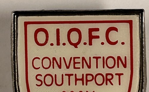 Queen Freddie Mercury Badge Pin Official International Convention Fanclub 1993 - Picture 3 of 14