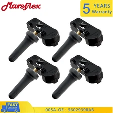 4Pcs TPMS Tire Pressure Sensor For Jeep Dodge Charger OEM 56029398AA 56029398AB 