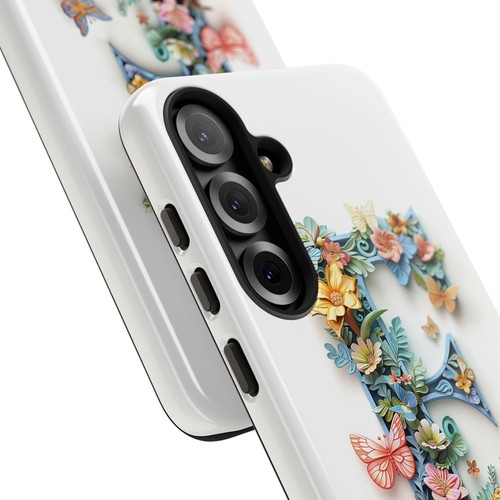 Floral Letter F Phone Case for iPhone, Samsung & Google Pixel - Picture 157 of 227