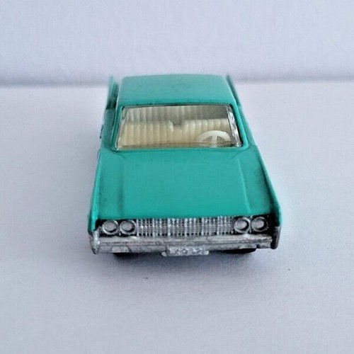 Matchbox Lincoln Continental. Türkis Nummer 31. Boxed - Bild 8 von 10