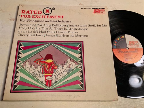 Ron Frangipane Rated X For Excitement LP Mainstream GF VG+