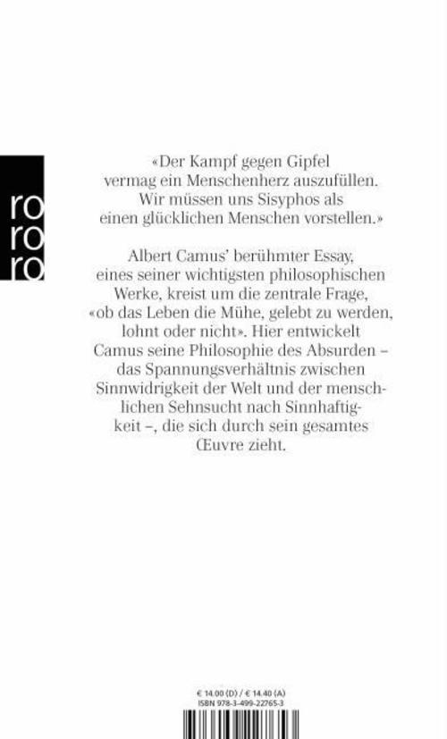 Thumbnail - Albert Camus Der Mythos Des Sisyphos
