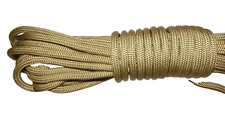 7mm (9/32") x 50' Prusik Cord, Accessory Rope, Kernmantle Braid, Nylon Cord
