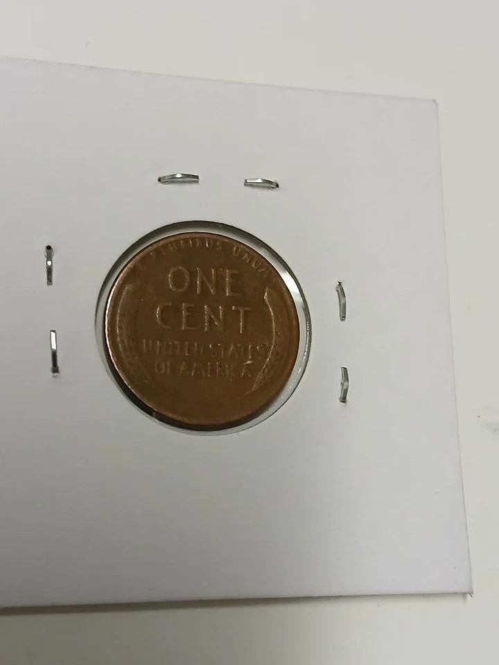 1948 D Lincoln Wheat Penny - Errors On Top Rim, "L" On Rim - Image 2 of 3