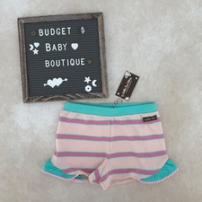 NWT MATILDA JANE Striped Ruffle Shorts Size 6Y