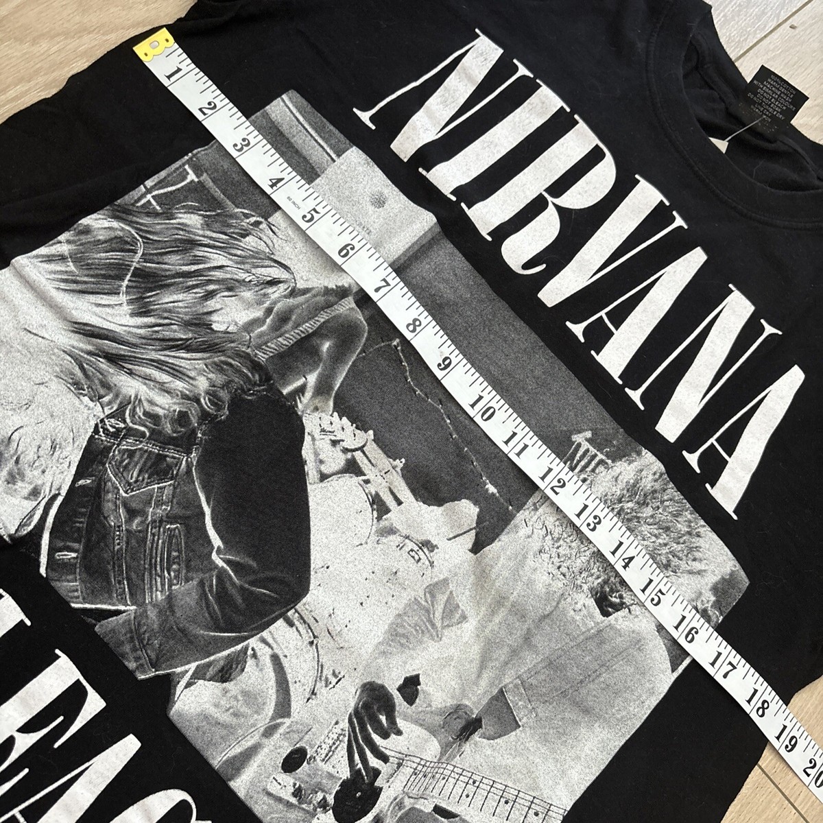 Vintage Nirvana “Bleach” Black T-shirt Size Medium | eBay Vintage Nirvana “Bleach” Black T-shirt Size Medium | eBay