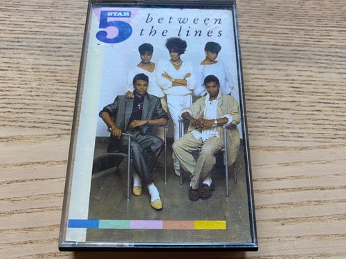 5 STAR "BETWEEN THE LINES" 1987 RCA & BM RECORDS GERMAN MUSIC CASSETTE TAPE E.U. - Picture 9 of 24